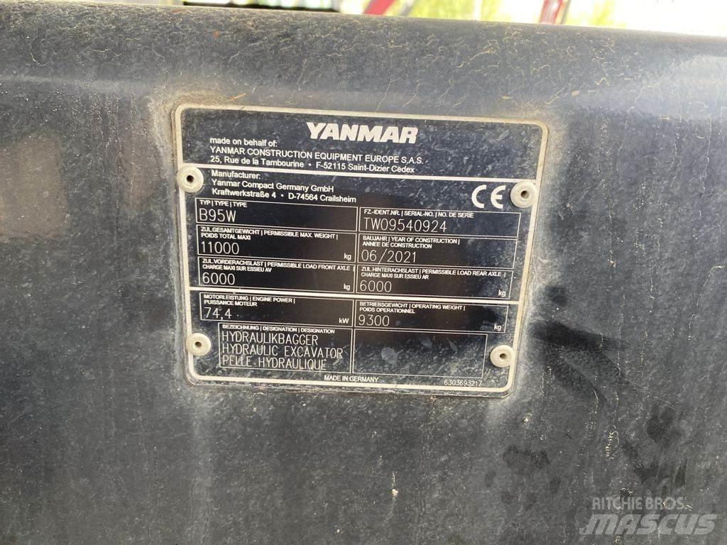 Yanmar B95W 旋轉式挖土機/掘鑿機/挖掘機