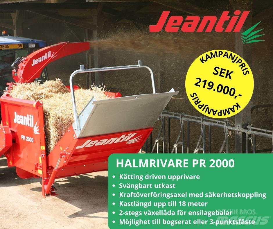 Jeantil PR 2000 草捆撕碎機、切割機、拆袋機
