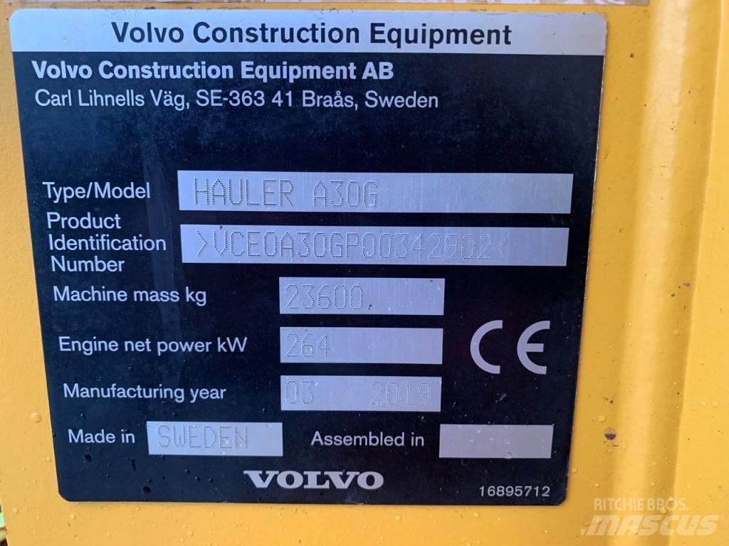 Volvo A 30 G 鉸接式起吊車