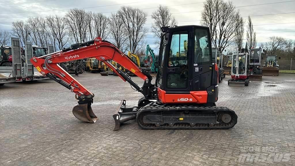 Kubota U50-5 小型挖土機/掘鑿機<7t(小型挖掘機)
