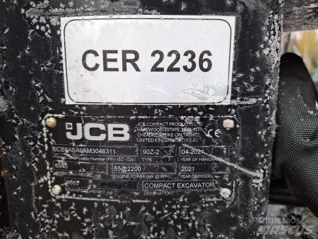 JCB 90 Z-2 中型挖土機/掘鑿機/挖掘機 7t-12t