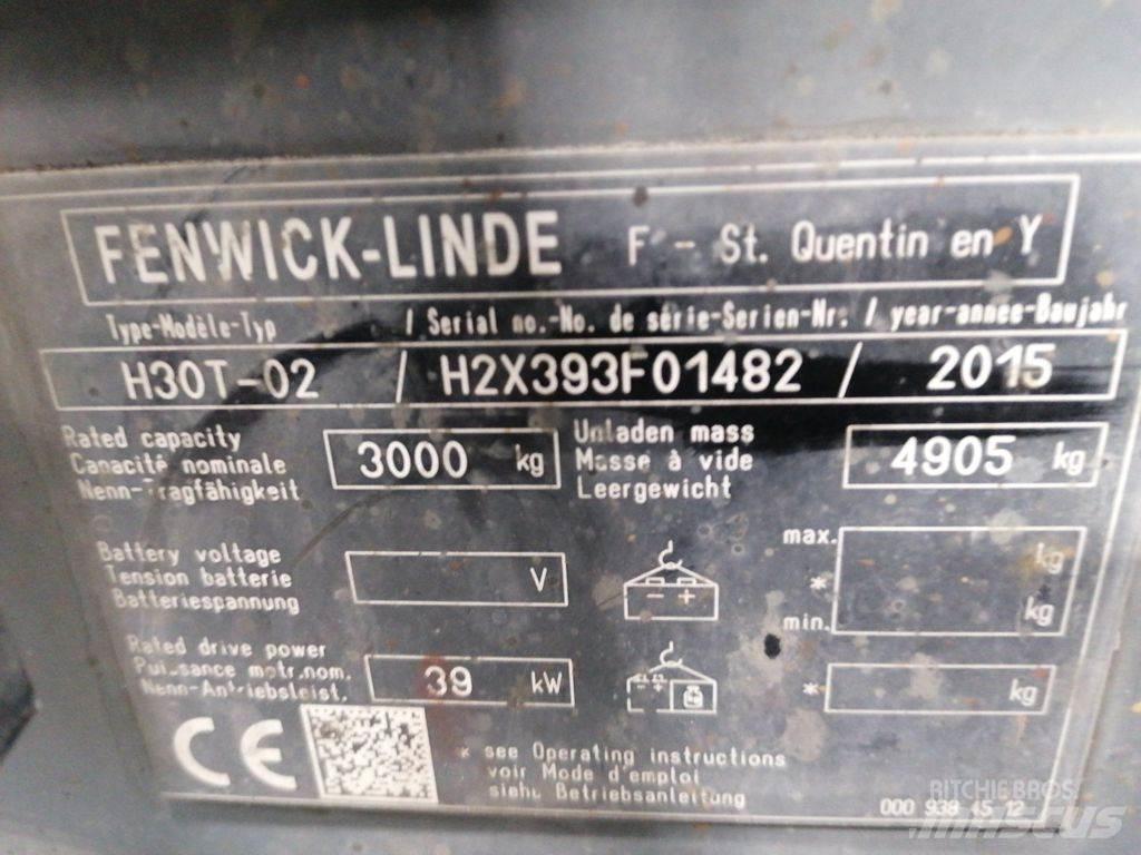 Linde H30T-02 液化石油氣LPG卡車