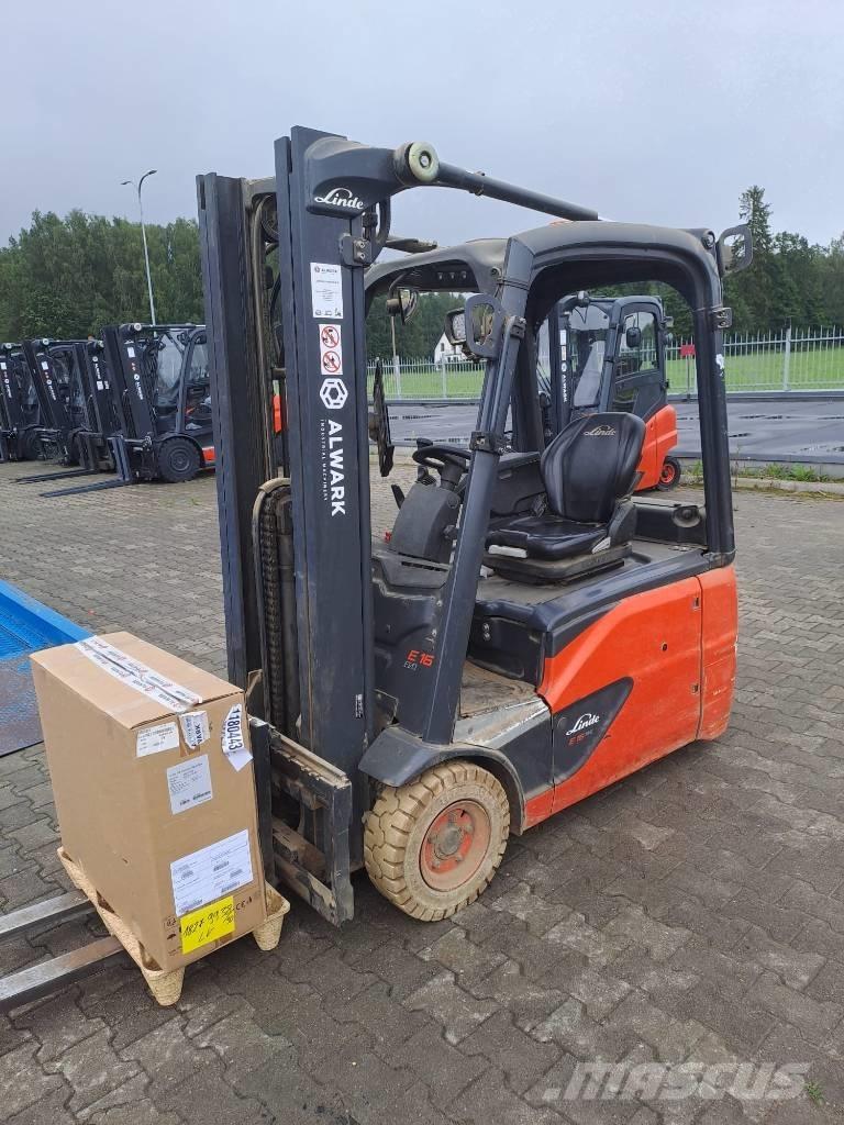 Linde E 16 電動堆高機