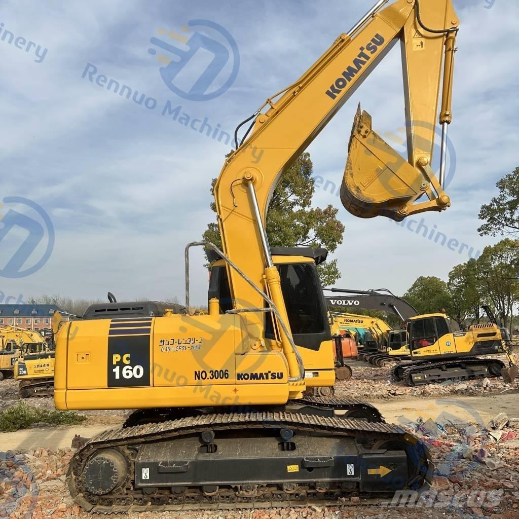 Komatsu PC 160 履帶式 挖土機/掘鑿機/挖掘機