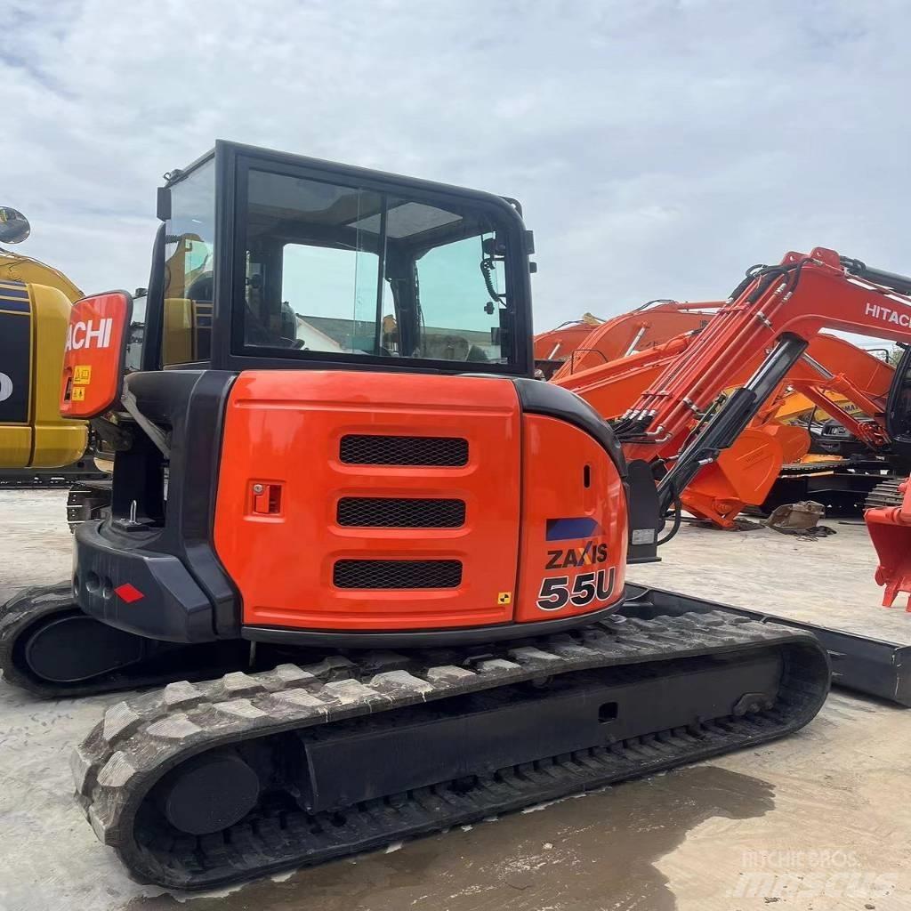 Hitachi zx55USR 小型挖土機/掘鑿機<7t(小型挖掘機)