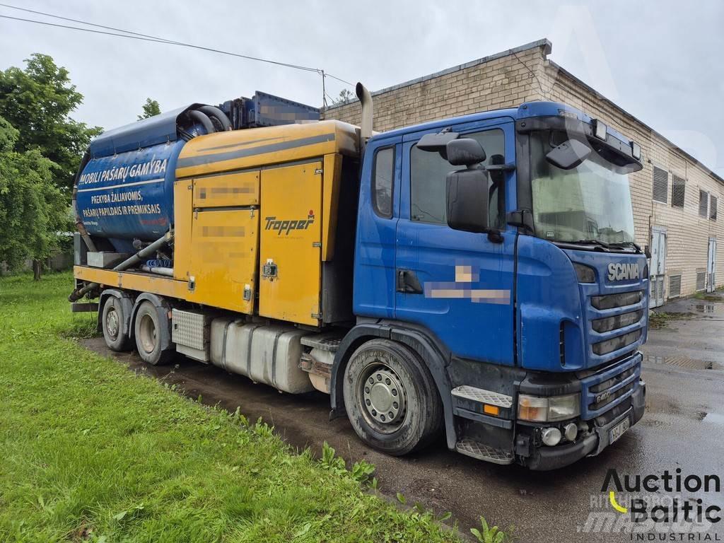 Scania G 400 移動式壓碎機