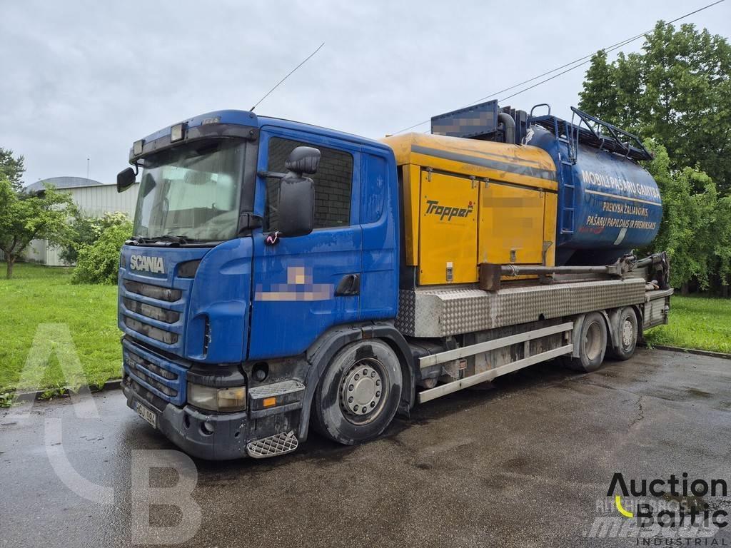 Scania G 400 移動式壓碎機