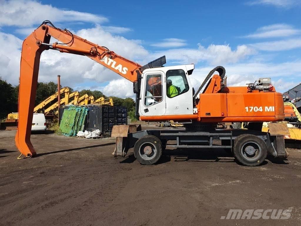 Atlas 1704 M 廢棄物/工業用操作車
