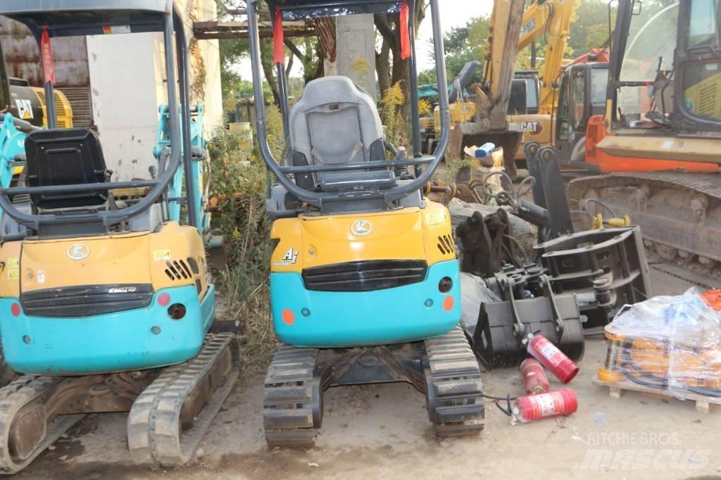 Kubota U 15 小型挖土機/掘鑿機<7t(小型挖掘機)