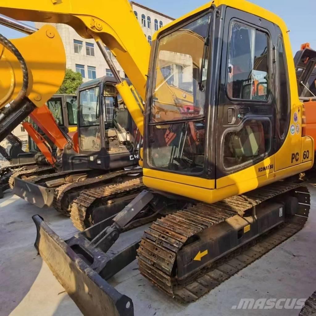 Komatsu PC 60 小型挖土機/掘鑿機<7t(小型挖掘機)