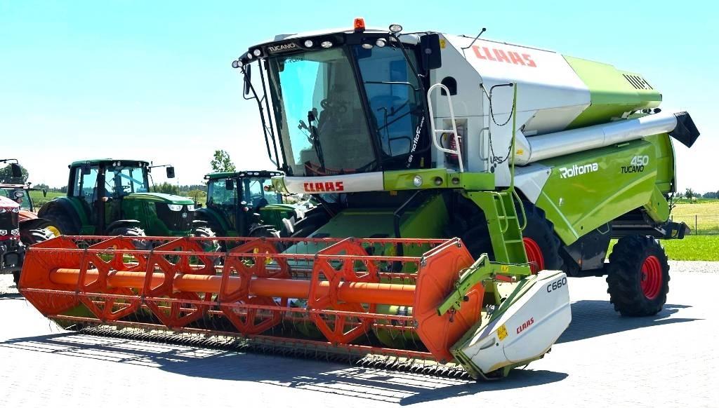 CLAAS Tucano 450 聯合收穫機