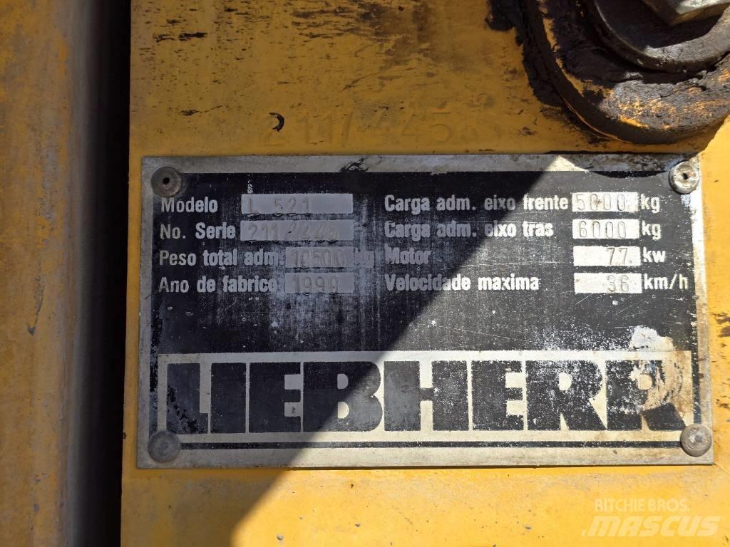 Liebherr L521 輪胎式裝載機