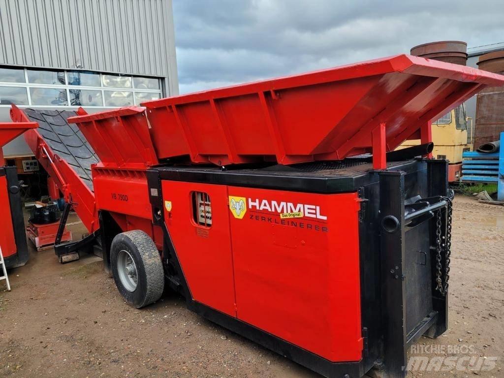 Hammel VB 750 D 廢棄物撕碎機