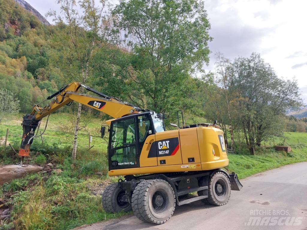 CAT M 314 F 旋轉式挖土機/掘鑿機/挖掘機