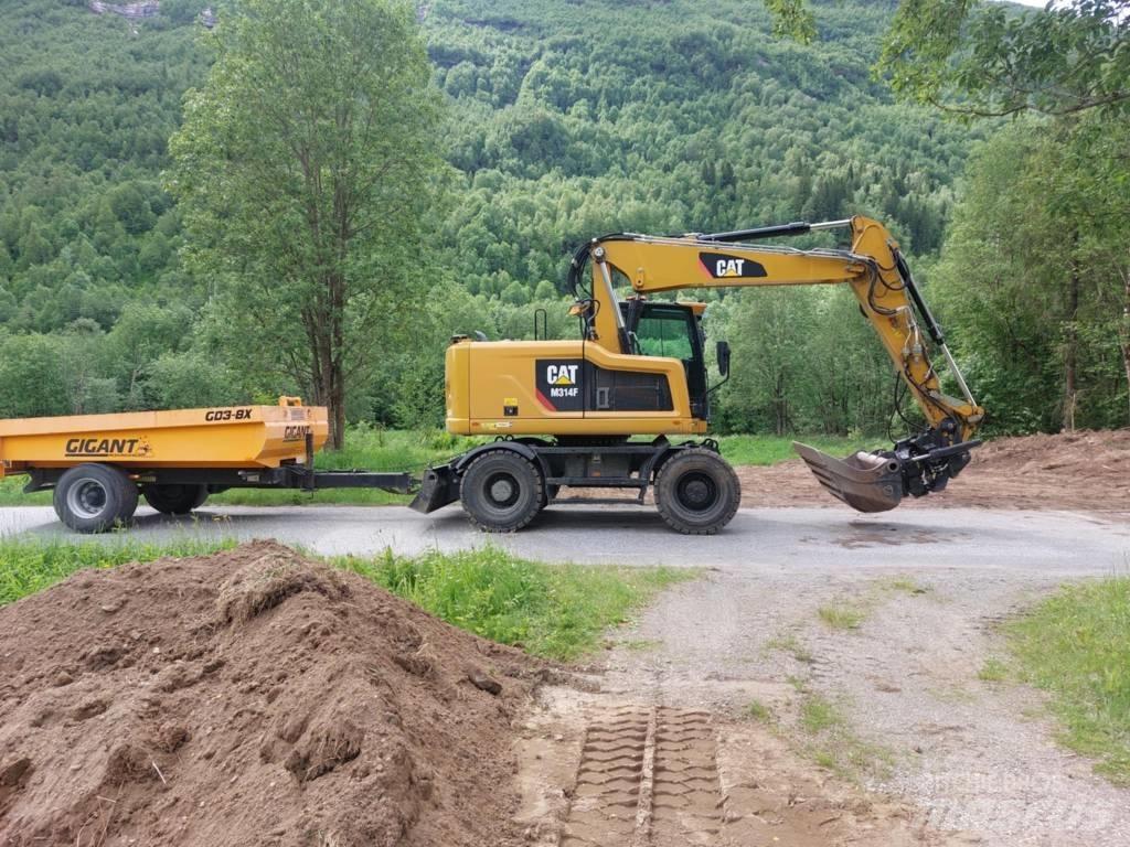 CAT M 314 F 旋轉式挖土機/掘鑿機/挖掘機