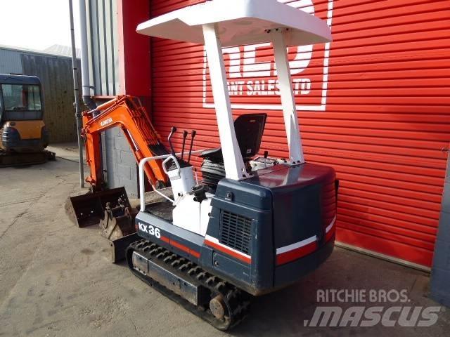 Kubota KX 36 小型挖土機/掘鑿機<7t(小型挖掘機)