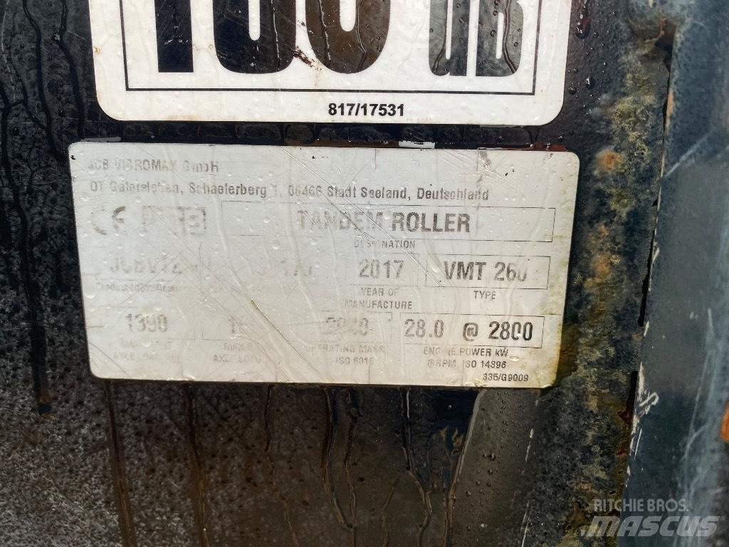 JCB VMT 260-120 雙輪滾壓機