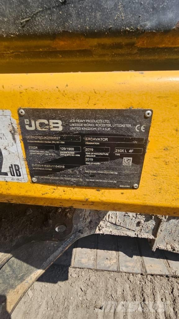 JCB 210 履帶式 挖土機/掘鑿機/挖掘機