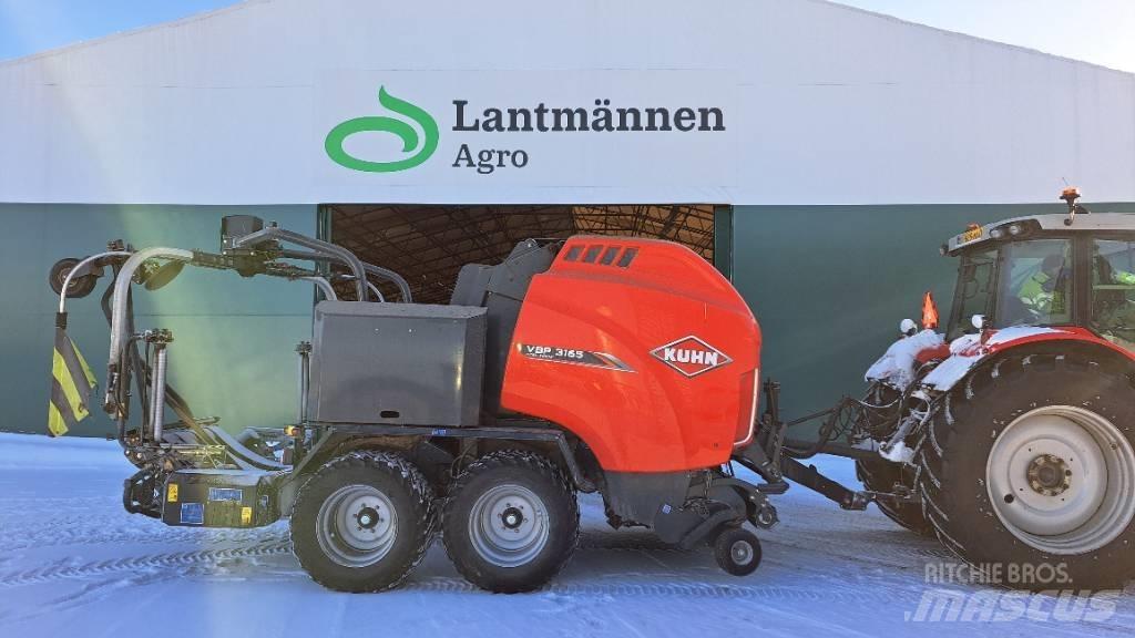 Kuhn VBP 3165 OC 23 圓型牧草打包機