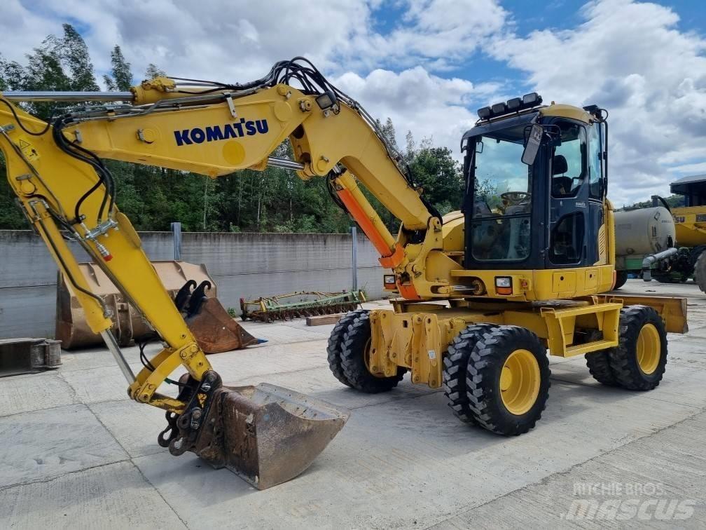 Komatsu PW 118 MR-8 旋轉式挖土機/掘鑿機/挖掘機