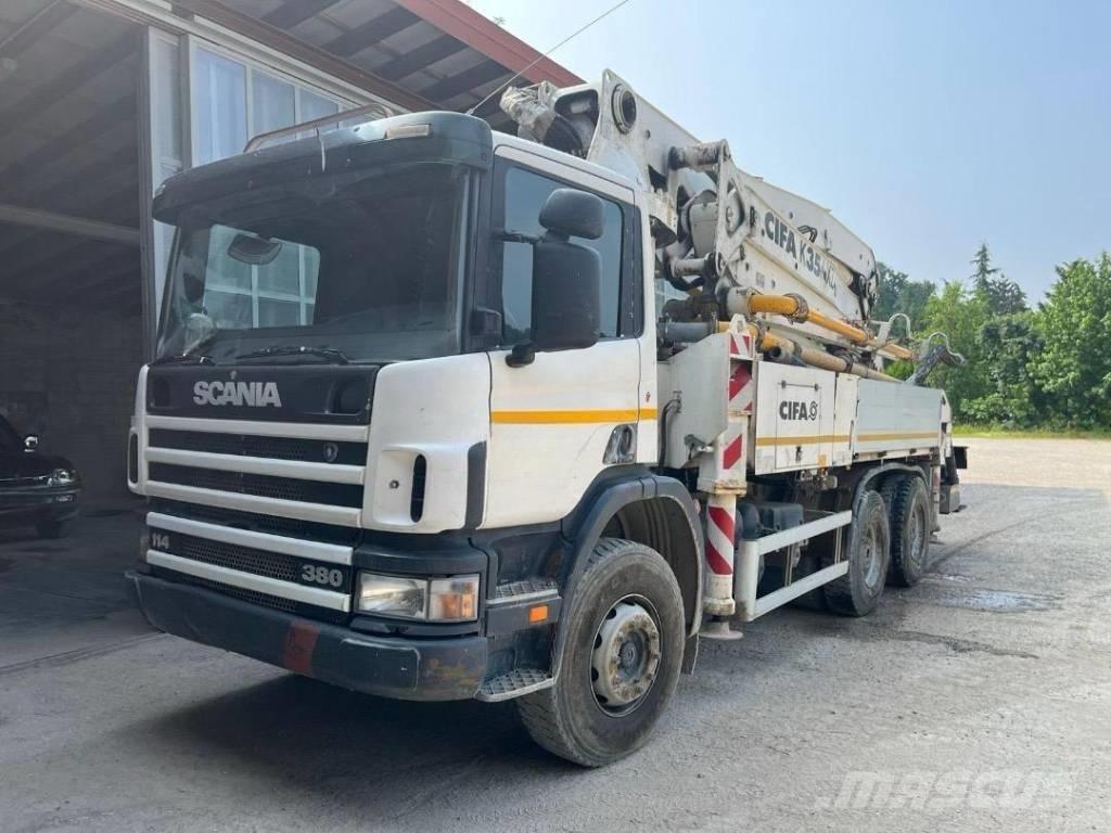 Scania P 114-380 混凝土泵浦