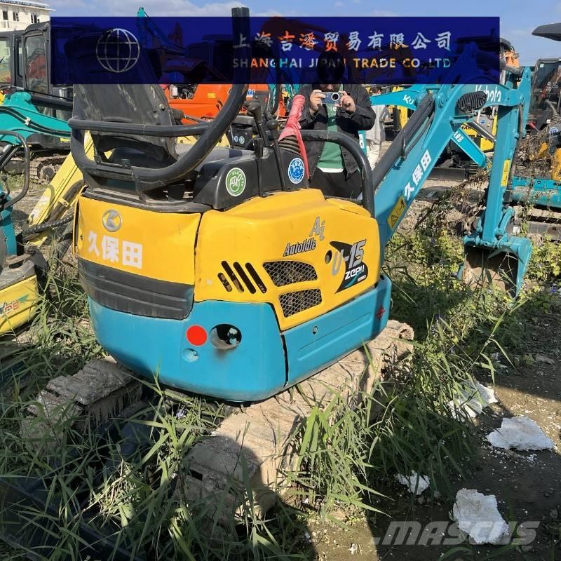 Kubota U 15 小型挖土機/掘鑿機<7t(小型挖掘機)