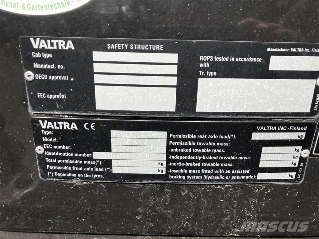 Valtra T174 Versu 曳引機