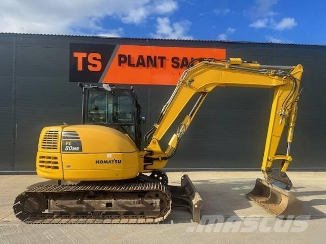 Komatsu PC 88 MR 中型挖土機/掘鑿機/挖掘機 7t-12t