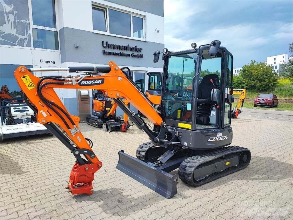 Doosan DX27z 小型挖土機/掘鑿機<7t(小型挖掘機)