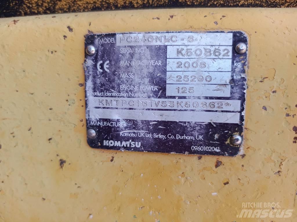 Komatsu PC 240 LC-8 履帶式 挖土機/掘鑿機/挖掘機