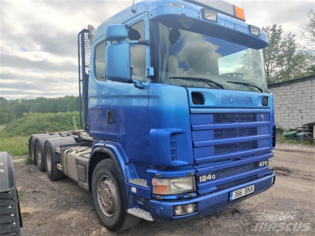 Scania R 124 GB6X4NA 傾卸式卡車