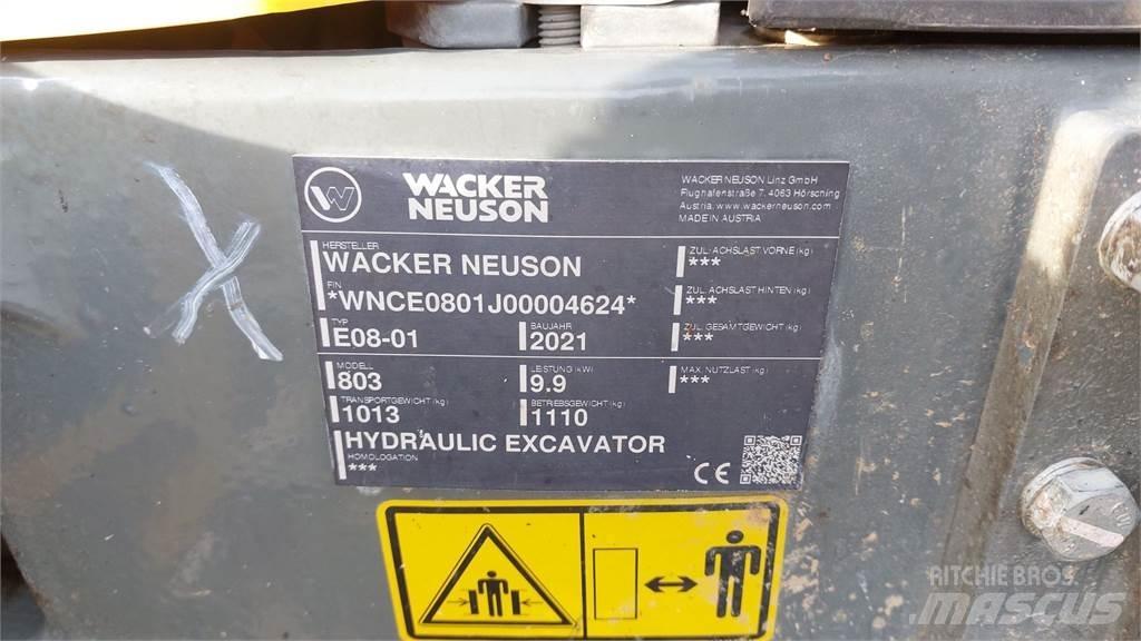 Wacker Neuson 803 履帶式 挖土機/掘鑿機/挖掘機