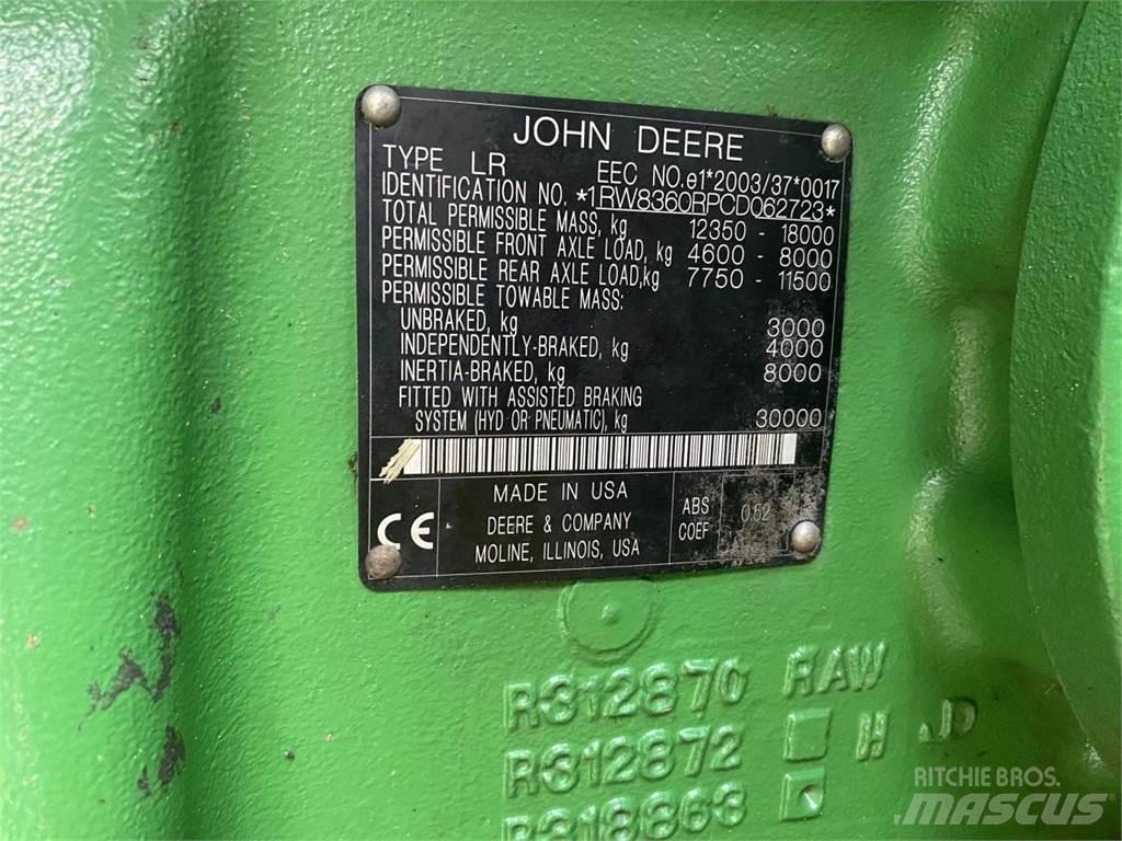 John Deere 8360R 曳引機