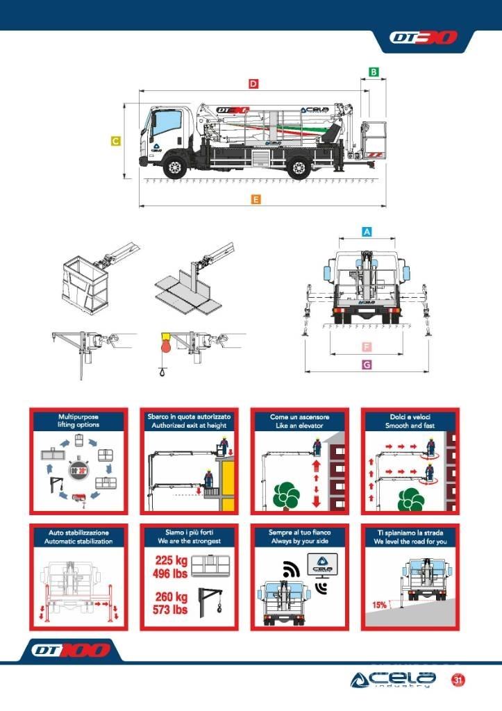 Cela DT 30 卡車裝載高空作業車
