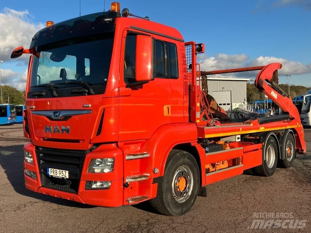 MAN TGS 26.360 裝載運輸卡車