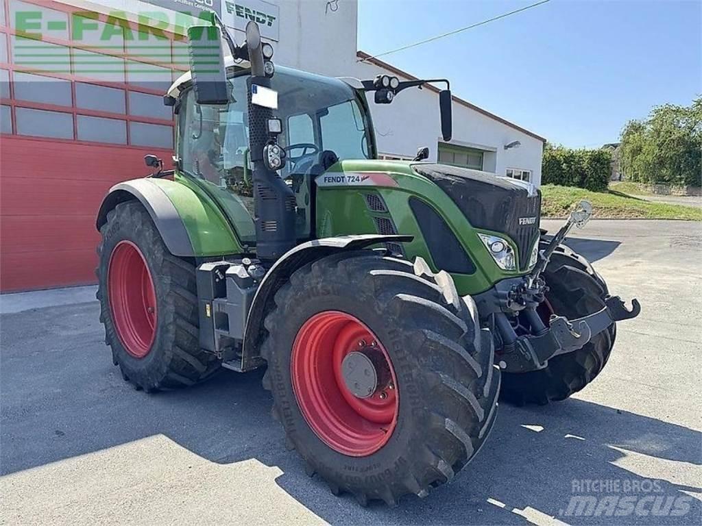 Fendt 724 s4 profi+ 曳引機