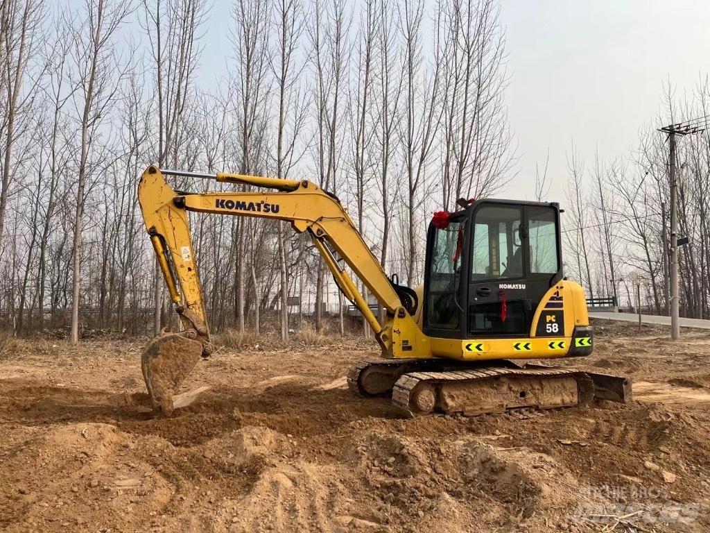 Komatsu PC58 中型挖土機/掘鑿機/挖掘機 7t-12t