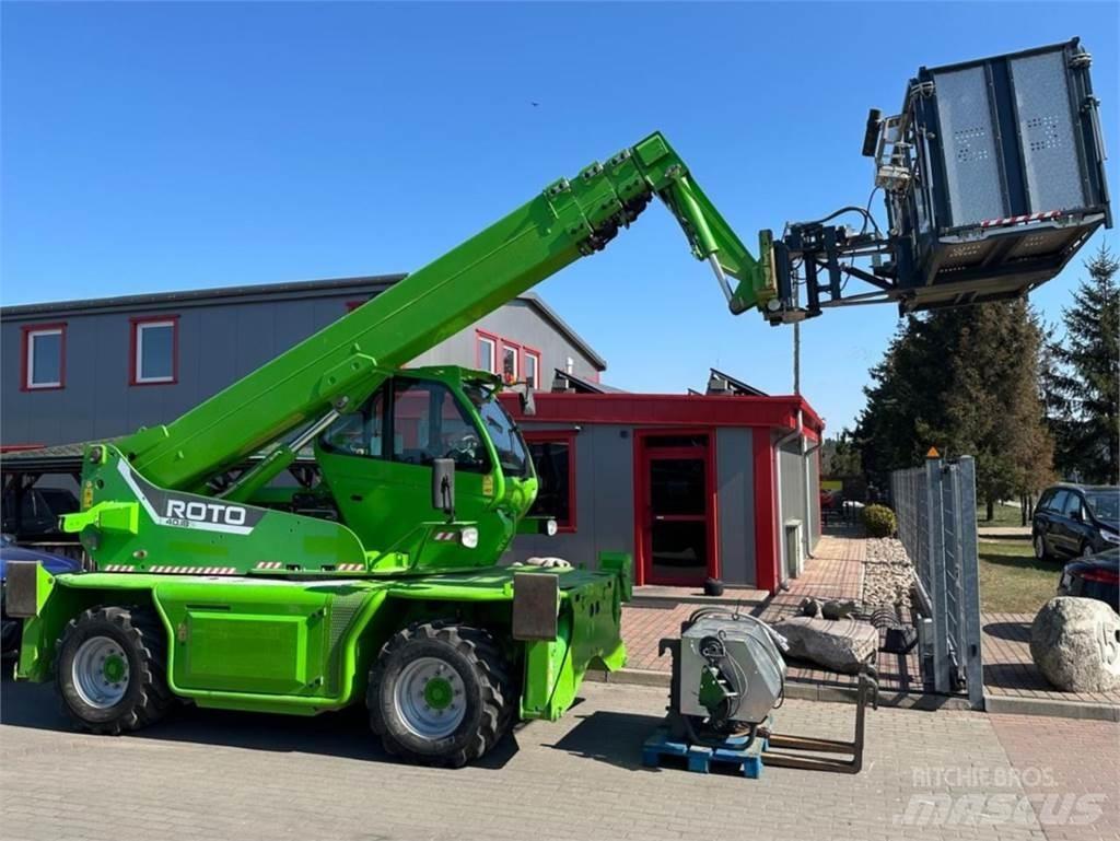 Merlo Roto R40.18S 農業用伸縮臂裝載機