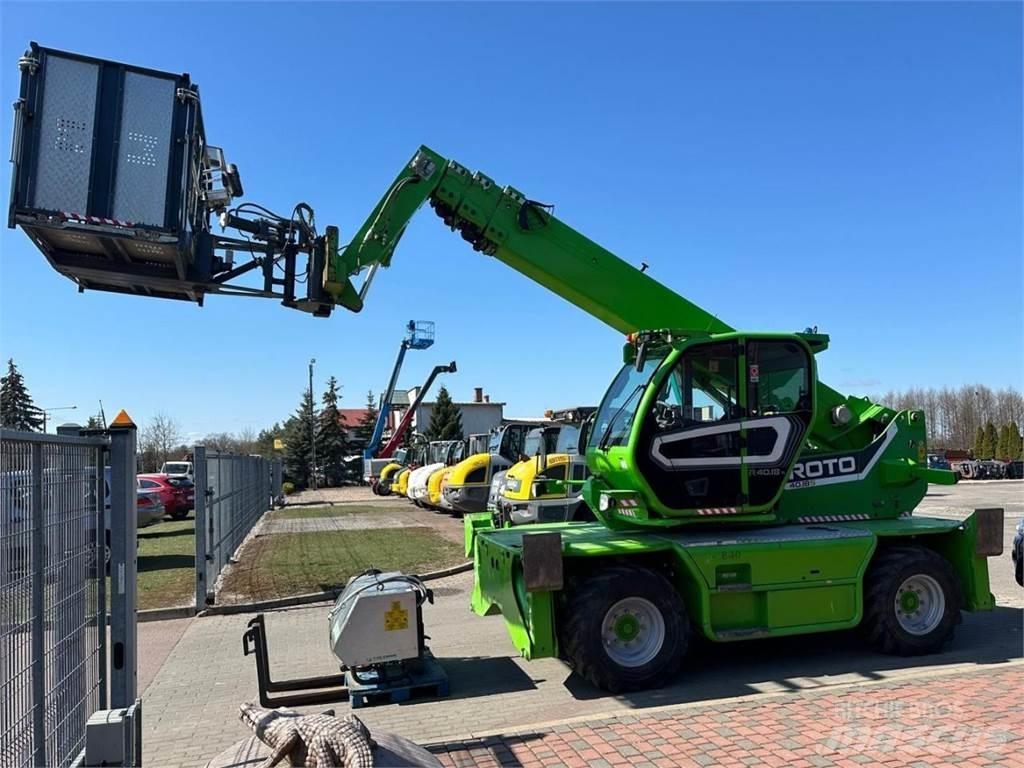 Merlo Roto R40.18S 農業用伸縮臂裝載機