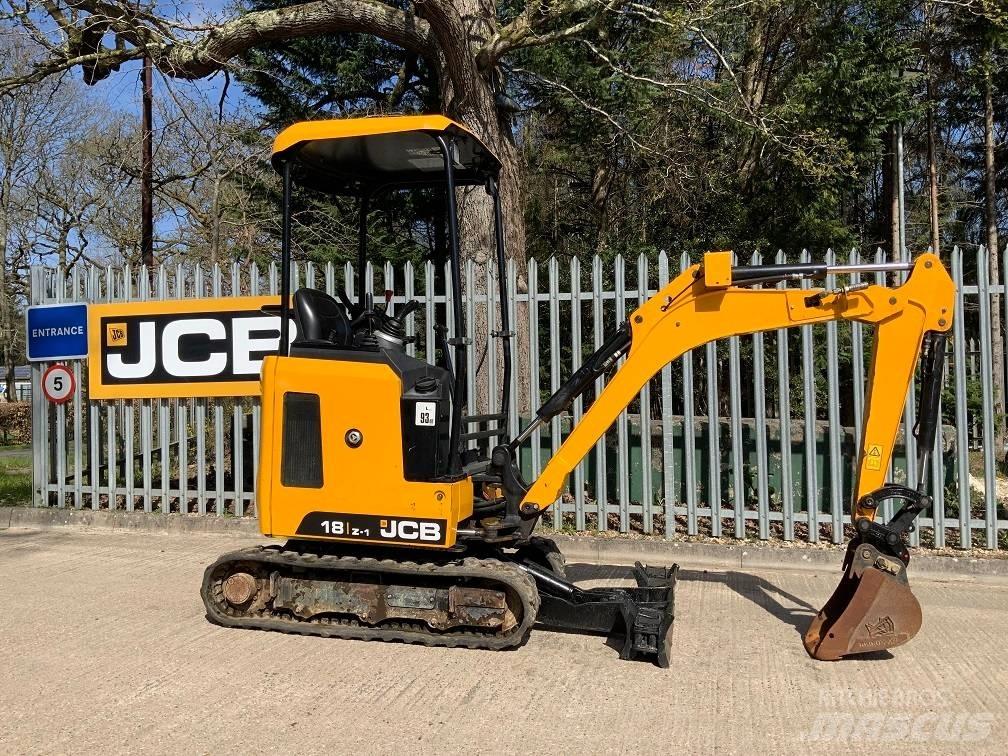 JCB 18Z-1 小型挖土機/掘鑿機<7t(小型挖掘機)