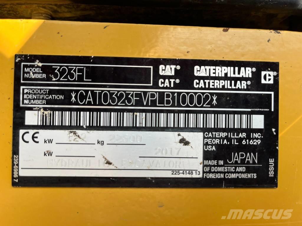 CAT 323 F L 履帶式 挖土機/掘鑿機/挖掘機