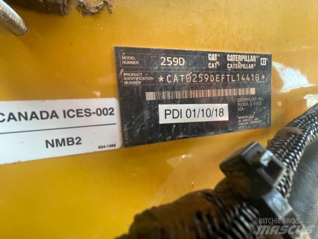 CAT 259 D 滑移轉向裝載機