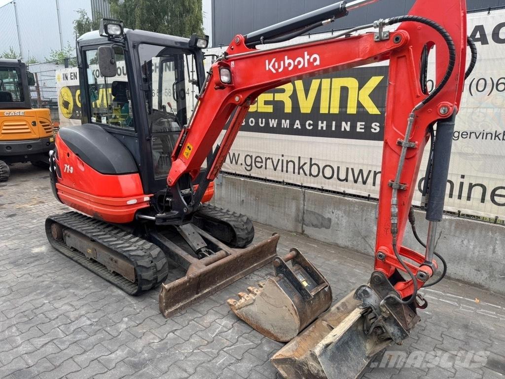 Kubota KX 71-3 小型挖土機/掘鑿機<7t(小型挖掘機)