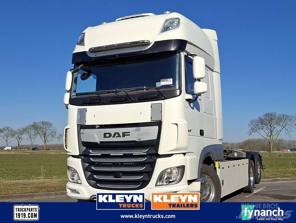 DAF XF 480 FAN 吊鉤式起重車