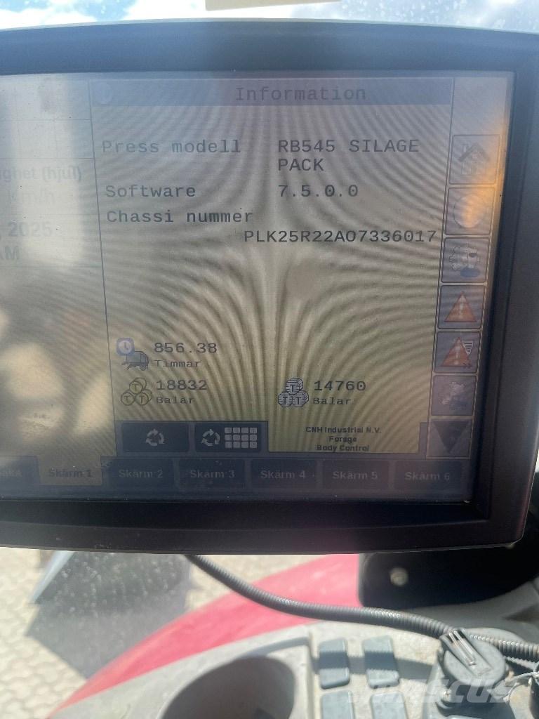 Case IH RB 545 圓型牧草打包機