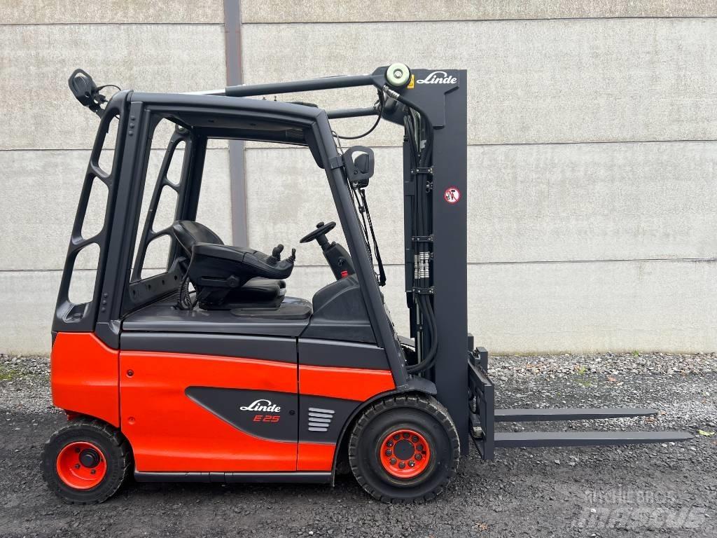 Linde E25-01 電動堆高機