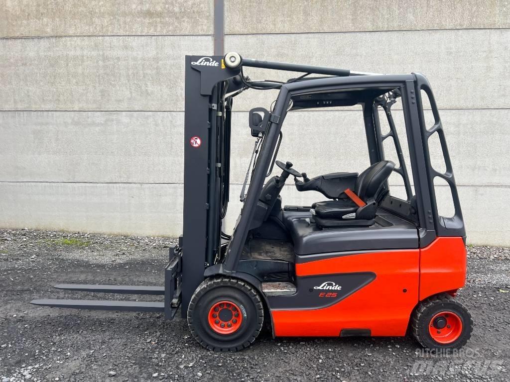 Linde E25-01 電動堆高機