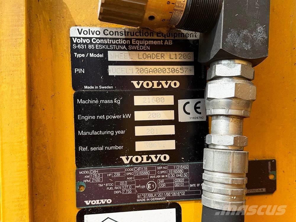 Volvo L 120 G 輪胎式裝載機