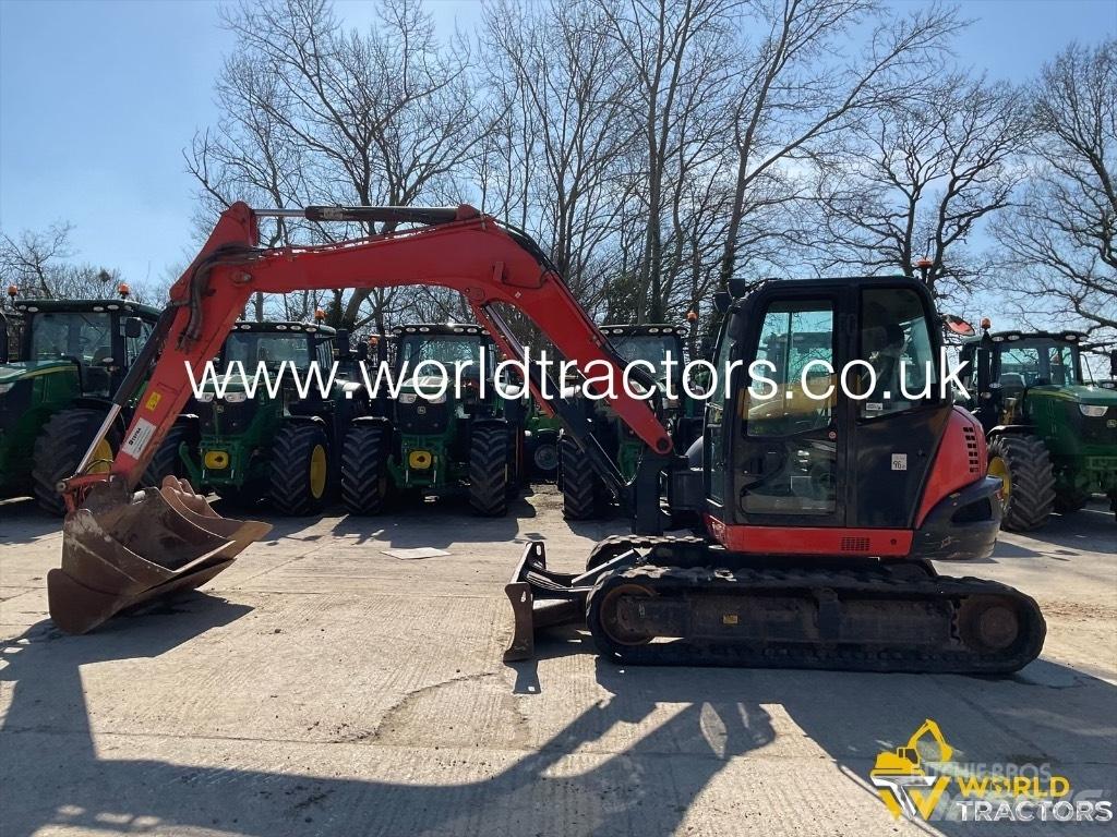 Kubota KX 080-4 中型挖土機/掘鑿機/挖掘機 7t-12t