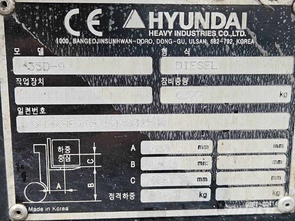 Hyundai 35d-9 柴油卡車